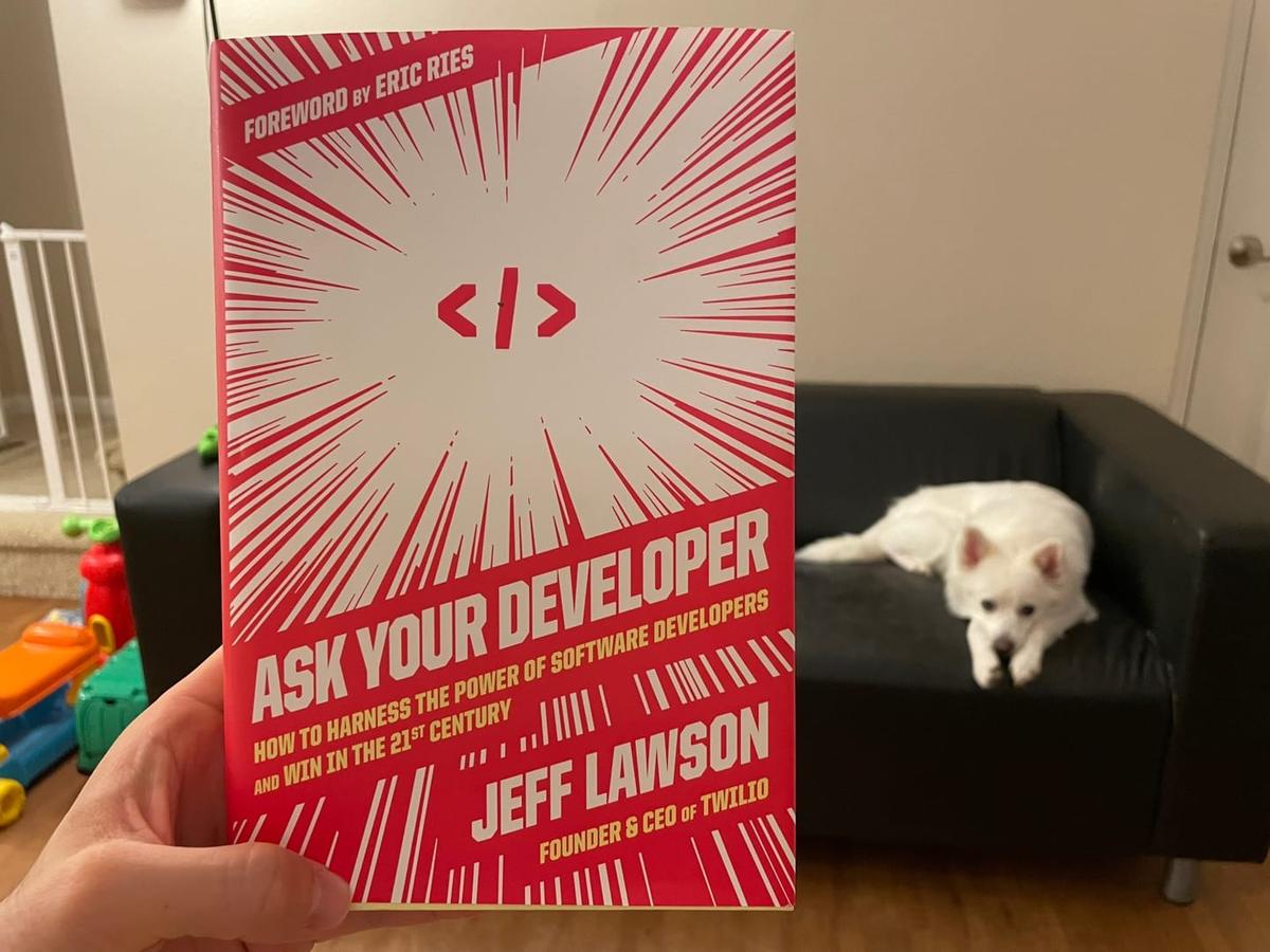 『Ask Your Developer』 책 표지