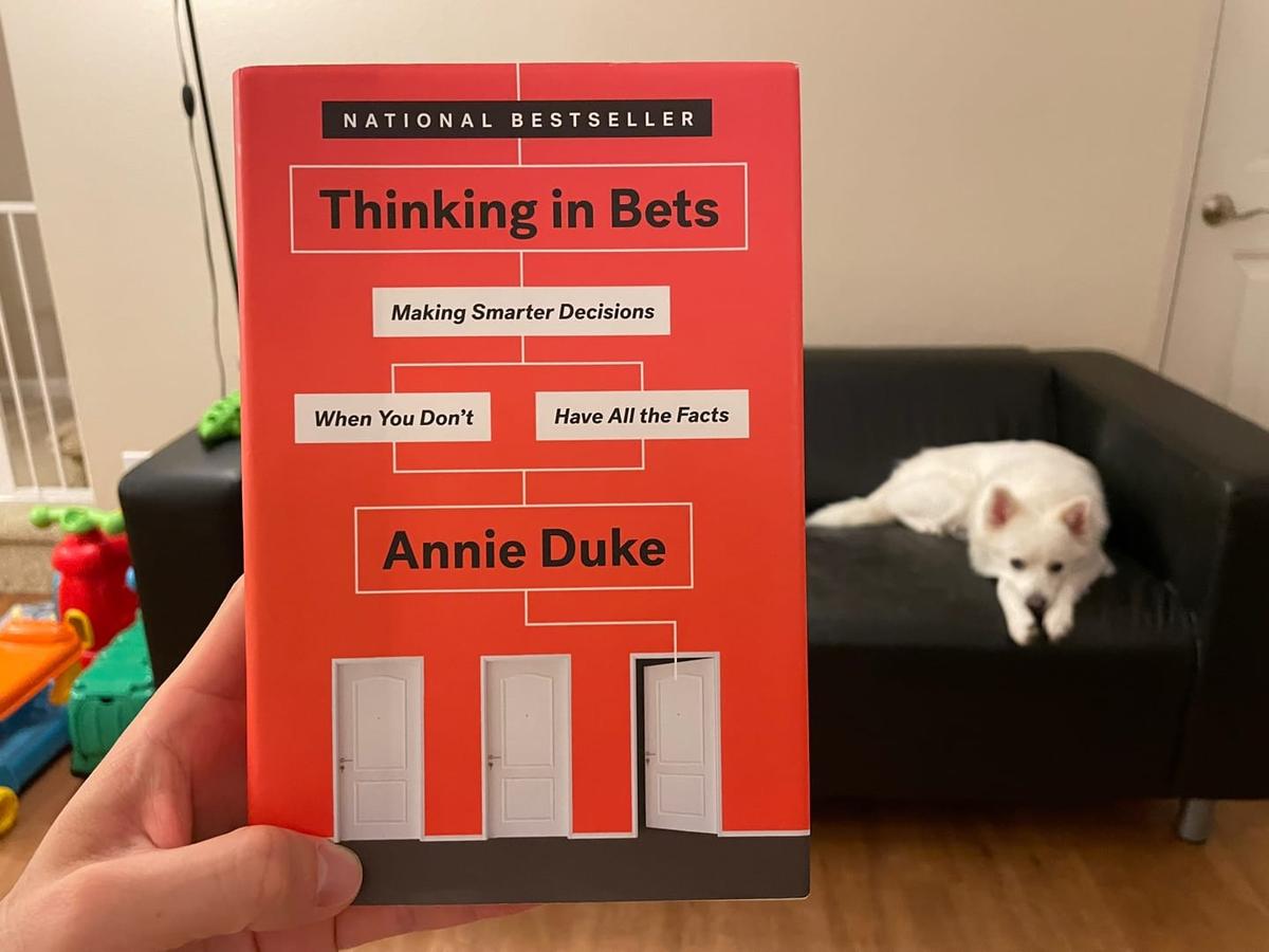 『Thinking in Bets』 책 표지