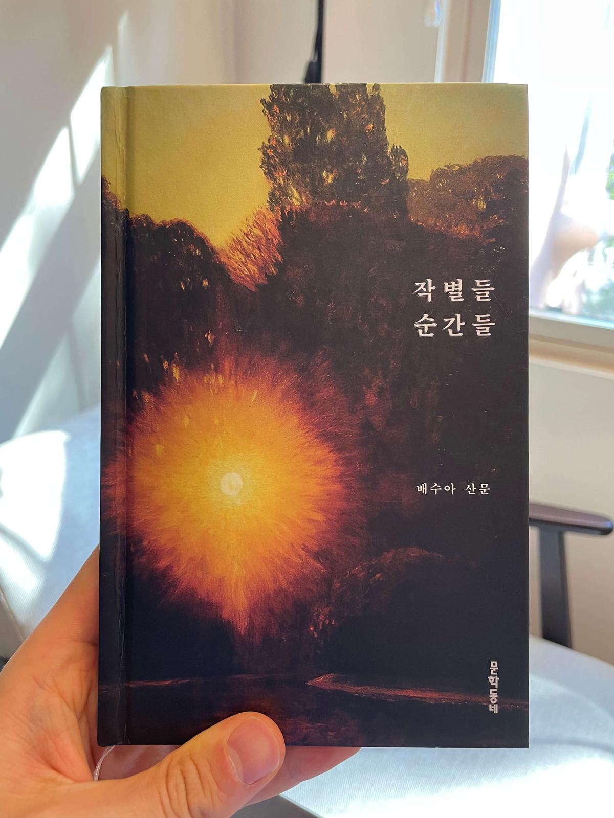 『작별들 순간들』(배수아, 2023) 책 표지